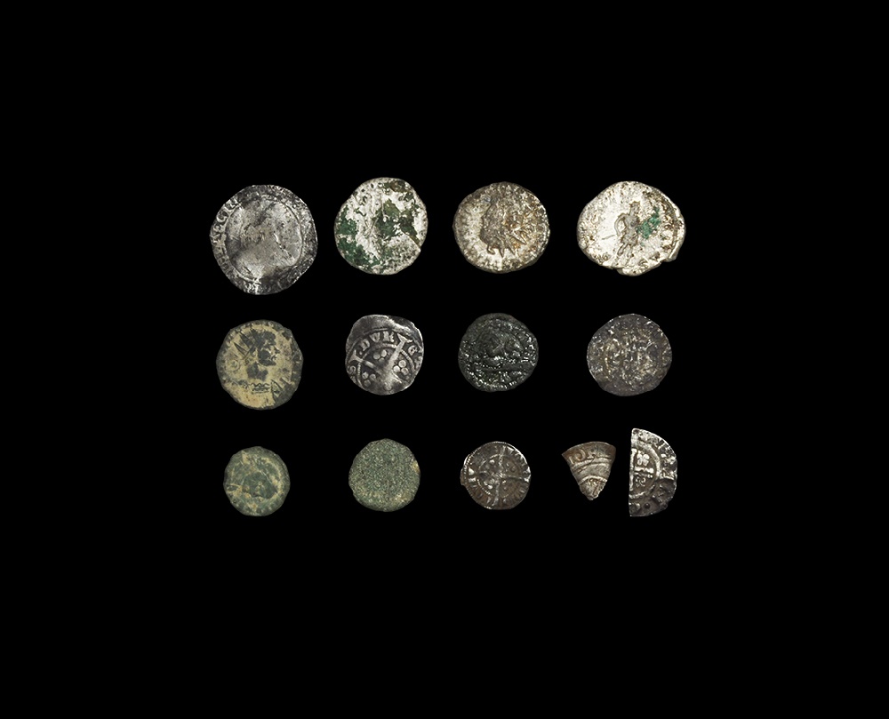 Ancient Roman Imperial to Tudor Coin Group [13]