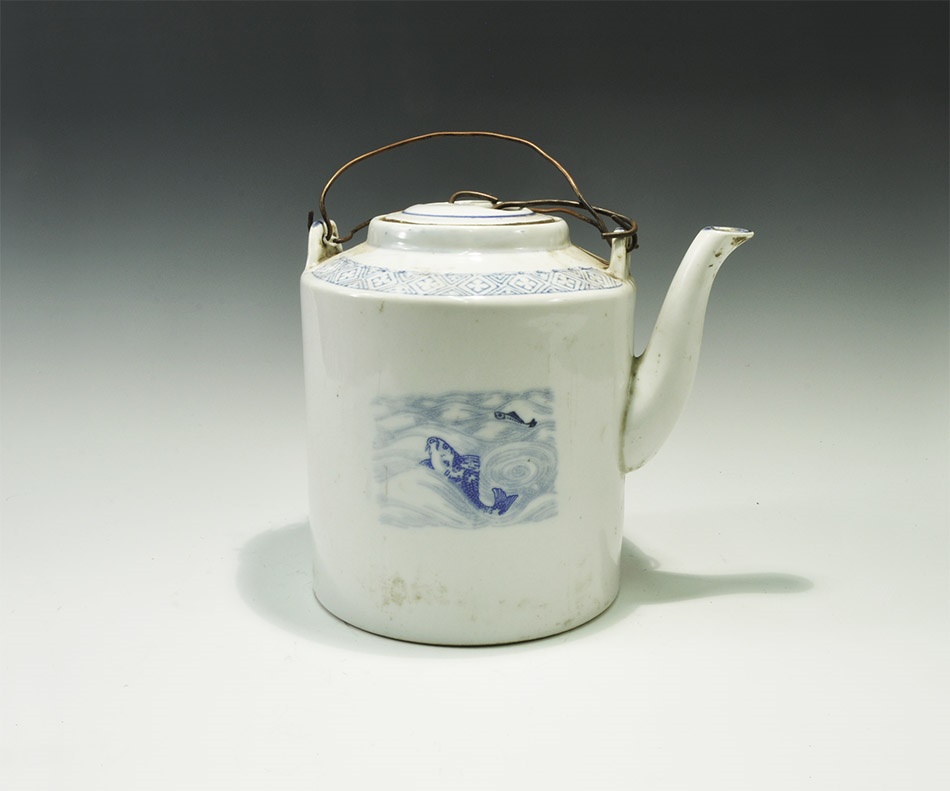 Chinese Blue and White Teapot