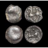 Celtic Iron Age Coins - Central Europe - Pannonia - Boii - Horse Silver Obol Group [2]