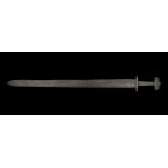 Viking Sword with Lobed Pommel