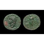 Ancient Roman Imperial Coins - Nero - Genius As
