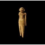 Egyptian Kilted Worker Figurine