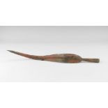 Iron Age Celtic Large S-Shaped Votive Spear