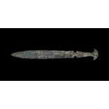 Western Asiatic Large Luristan Dagger