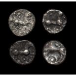 Celtic Iron Age Coins - Central Europe - Pannonia - Boii - Horse Silver Obol Group [4]