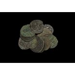 Ancient Byzantine Coins Early Issues - Mixed Large Bronzes Group [13]