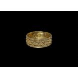 Post Medieval Gold Filigree Ring