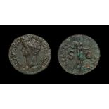 Ancient Roman Imperial Coins - Claudius - Libertas As