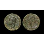 Ancient Roman Imperial Coins - Agrippa (under Caligula) - Neptune As