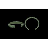 Bronze Age Bracelet with Incised Decoration