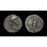 Ancient Roman Imperial Coins - Nero - Ceres Denarius