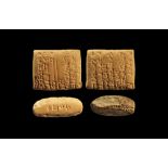 Western Asiatic Neo-Sumerian Messenger Tablet from Iri-Sagrig