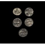 Celtic Iron Age Coins - Central Europe - Pannonia - Boii - Horse Silver Obol Group [5]