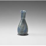 Roman Marbled Glass Bottle