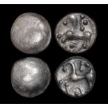 Celtic Iron Age Coins - Central Europe - Pannonia - Boii - Horse Silver Obol Group [2]