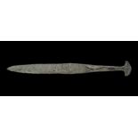 Western Asiatic Large Luristan Dagger