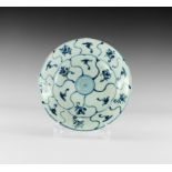 Chinese Tek Sing Shipwreck Blue and White Porcelain Bowl