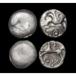 Celtic Iron Age Coins - Central Europe - Pannonia - Boii - Horse Silver Obol Group [2]