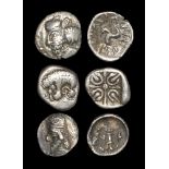 Ancient Greek Coins - Persis and Greek - Mixed Obols and Hemidrachm Group [3]