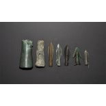 Bronze Age Decorated Socket, Chisel and Arrowhead Group