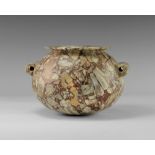 Egyptian Large Breccia Jar