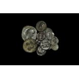 Ancient Greek Coins - Mixed Greek to Byzantine Bronzes Group [15]