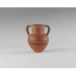 Cypriot Amphoriskos with Geometric Ornament