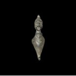 Iron Age Celtic Finial with Male Head