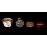 Islamic Seal, Ring and Inscribed Gemstone Group