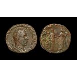 Ancient Roman Imperial Coins - Trajan Decius - Pannoniae Sestertius