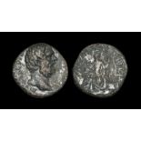 Ancient Roman Imperial Coins - Clodius Albinus - Roma Denarius