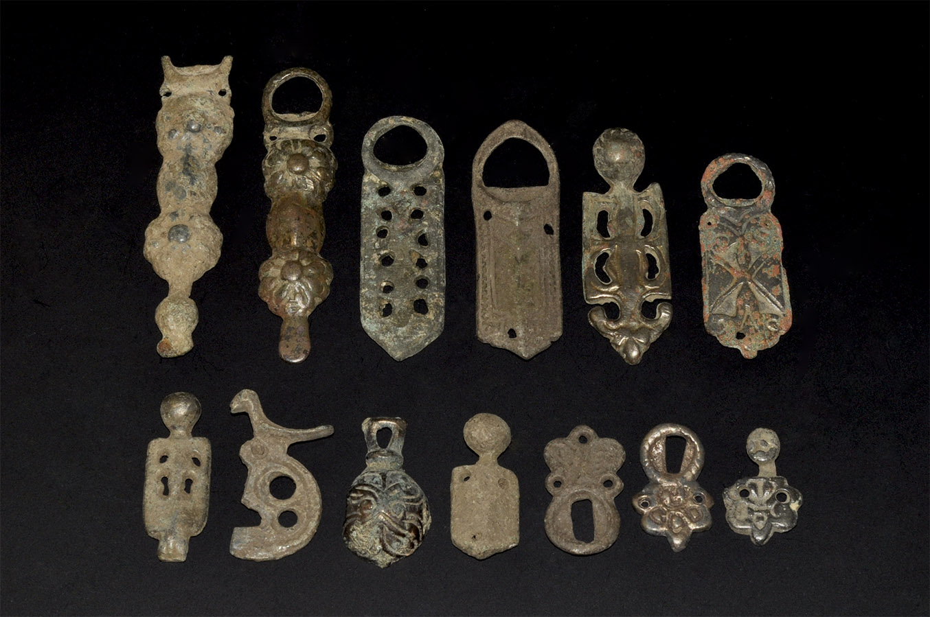 Medieval Clothes Fastener Group