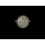 Medieval Signet Ring with Monogram