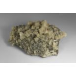 Natural History - Chabazite on Quartz Specimen