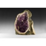 Natural History - Large Amethyst Cathedral Geode Mineral Specimen