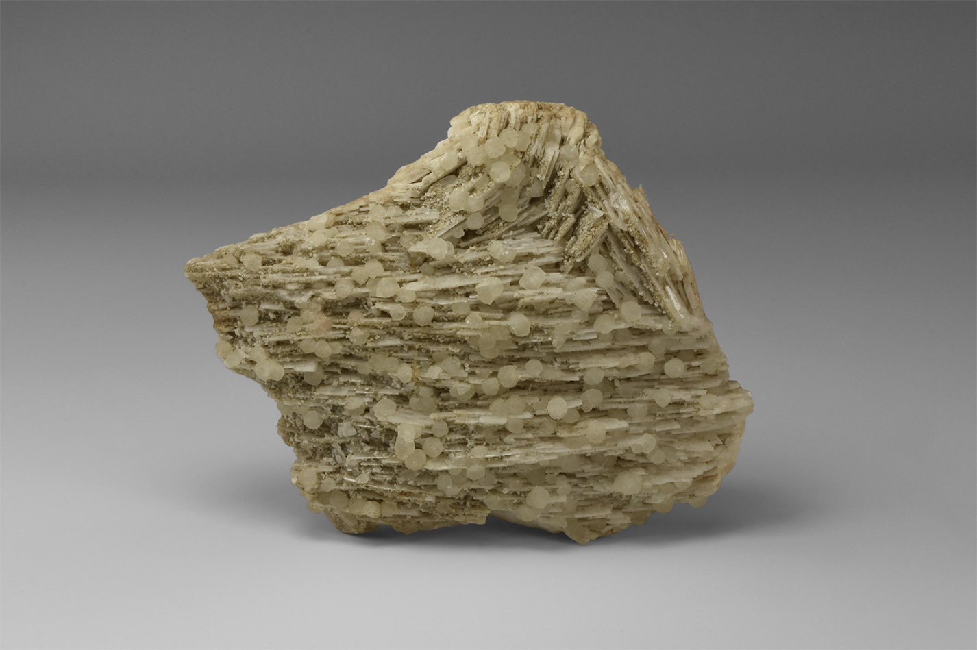 Natural History - British Calcite on Barite Mineral Specimen