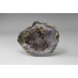 Natural History - Lilac Amethyst Geode Mineral Specimen