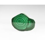 Natural History - Polished Malachite Mineral Specimen