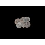 Ancient Roman Imperial Coins - Reduced Folles Group [6]