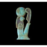 Egyptian Seated Ra Plaque