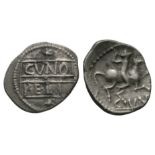 Celtic Iron Age Coins - Catuvellauni - Cunobelin - Horseman Unit