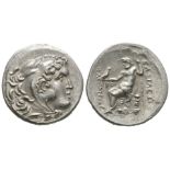 Ancient Greek Coins - Macedonia - Alexander III (the Great"). - Zeus Tetradrachm