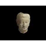 Gandharan Buddha Head