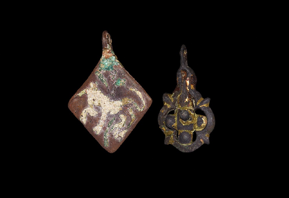 Medieval Horse Harness Pendant Group