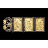 Roman Military Parade Buckle with Gods