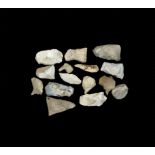 Stone Age English Flint Implement Group