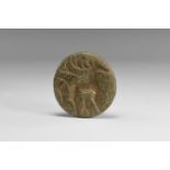 Western Asiatic Style Stamp Seal with Stag