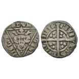 English Medieval Coins - Ireland - Edward I - Dublin - Long Cross Penny