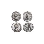 Ancient Roman Imperial Coins - Julia Domna - Pietas and Pudicitia Denarii Group [2]