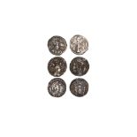 World Coins - Hepthalites - Kabul Valley - Dirham Group [3]